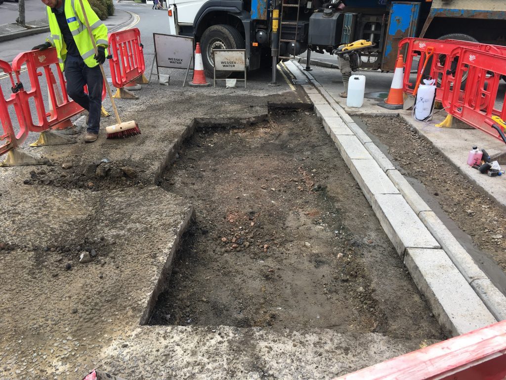 Sherborne Utilities project 55