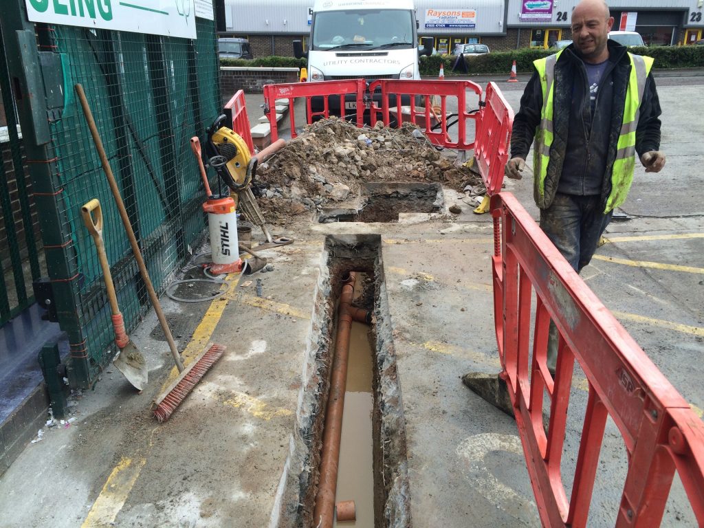 Sherborne Utilities project 56