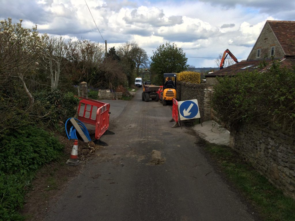 Sherborne Utilities project 65